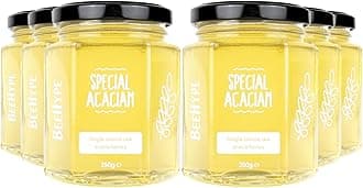 BeeHype - Special Acacian, 100% Pure Luxury Acacia Raw Bee Honey, 6 x 250g