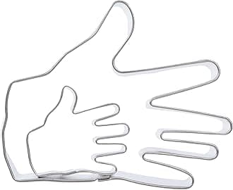 PME Hand Cookie and Cake Cutters, Small and Large Sizes, Set of 2