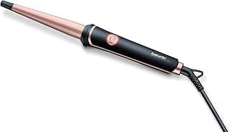 Beurer HT 53 Curling Iron with Heat Resistant Protective Glove for Styling Natural Curls