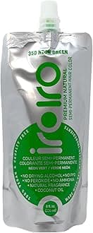 IROIRO Premium Natural Semi-Permanent Hair Color 350 Neon Green (8oz)