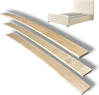 Replacement Bed Slats | 4ft6 Double Bed Sprung Wooden slats | 680mm Length, 53mm Wide - (Pack of 24)