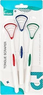 Y-Kelin - Tongue Cleaner Tongue Brush (3 Color Pack) (3 Pack)
