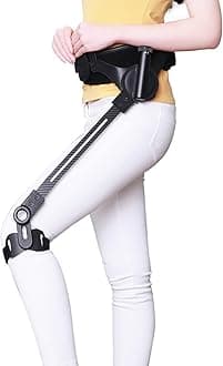 Walking Aid,Bionic Body Power Walking Aids, Rehabilitation Training Leg Walking Training,Mobility Walking Aid for Adults Elderly, Mobility Walking Aid for Stroke Hemiplegia,LeftLeg-M