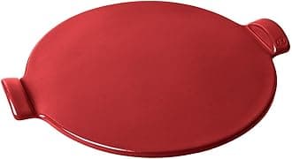 Emile Henry Prm Flat Pizza Stone, Cherry, 37 cm, Eh-347514