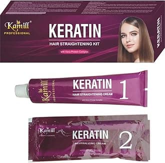 Professional Keratin Hair Straightening Kit ( Hair Straightening Cream And Neutralizing Cream ) 165 g