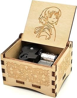 Spirited music box away,Spirited merchandise Gifts,Wooden Clockwork Driven,Play the tune Always With Me (Spiraway)
