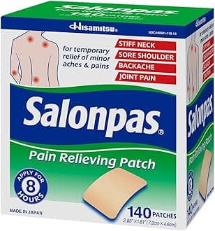 Pain Relieving Patch, 140 Patches (2 Pack)