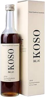 3-Day Cleanse by R's KOSO - Japanese Enzyme Drink Rich in Probiotics and Prebiotic, Made from 100+ Vegetables ? Fruits - Natural Support for Better Digestion & Gut Health + Detox + Cleanse - 16oz