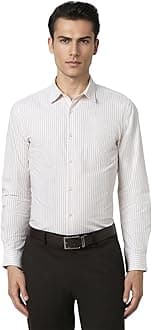 Peter EnglandMen's Regular Fit Shirt