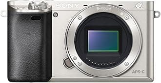 Alpha a6000 Mirrorless Digital Camera with 16-50 mm Lens 24.3MP (Silver)