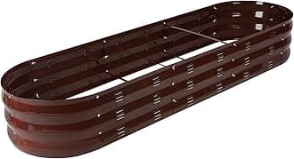 GADI 67-Inch Raised Garden Bed, Metal Planter Box for Vegetables and Flowers, Large Outdoor Gardening Kit, Easy DIY Assembly, Weather-Resistant & Rust-Proof