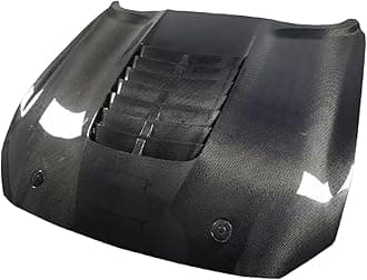 Carbon Fiber Engine Hood Compatible with Mustang 2018-2022, GT500 Style Modified Bonnet