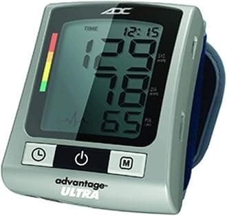 Advantage Ultra 6016N Automatic Digital Wrist Blood Pressure Monitor with Storage Case, BHS AA Rated