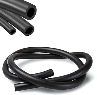 Universal Rubber Reinforced Fuel Pipe Line for Fuel Hose Engine Unleaded Petrol Diesel Oil Water Hose Pipe Line AUTORCE (4.5MM X 10.0MM, 0.5 Meter)