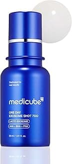 Medicube Zero 1DAY Exosome Shot 7500ppm - Topical Needle Serum for Pores, Firmness, Sensitive Skin - Korean Cosmetics