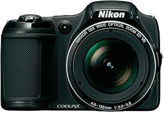 Nikon Coolpix L810 digital camera (16 Megapixels, 26x opt. Zoom, 7.6 cm (2.7 inch) LCD Monitor, Image Stabilizer