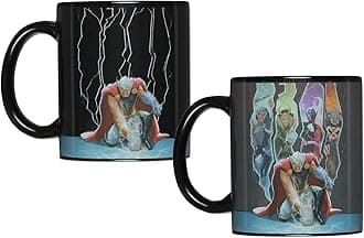 Marvel Thor The Mighty Avenger Heat Reactive Color Changing Tea Coffee Mug Cup