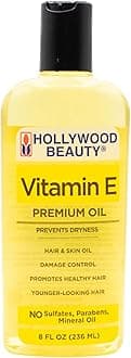 Vitamin E Hair & Skin Oil, 8 oz - Prevents Dryness, Stimulates Healthy Hair Growth, Repairs Damaged Skin, Anti-Aging