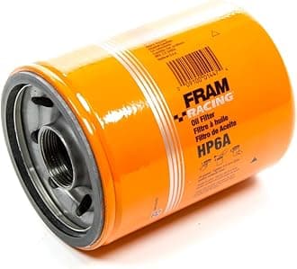 FRAM Racing HP6A High Performance Spin-On Oil Filter for Select Vehicle Models