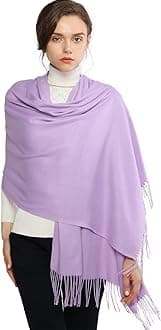 Women's Scarf Pashmina Shawls and Wraps for Evening Dress Bridesmaid Wedding Bridal Winter Warm Long Large Scarves