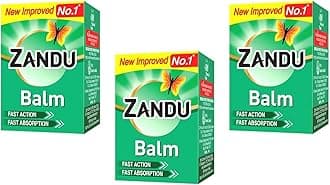 Zandu Balm (25 ml )- Pack of 3