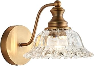 Vintage Wall Sconces Brass Wall Sconces 1 Light Wall Lights for Living Room