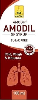 Amogh Amodil S.F. SYRUP (Pack of 2 x100ml) SugarFree