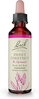 Bach Flower Essences - Sweet Chestnut Be Optimistic 0.7 Fl. Oz. 58968