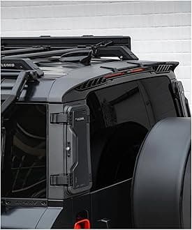 Compatible For Plumb 2020+ Carbon Fiber Aluminum Rear Spoiler Compatible For Land Rover Defender L663 130 110 90 Tail Wing Kit