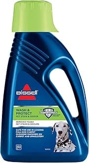 BISSELL Wash & Protect Pro Reinigungsmittel | Zur Nutzung in BISSELL Teppichreinigern und Fleckenreinigern | 1087N, 1.5 liter
