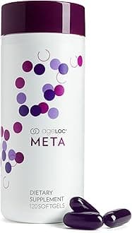 Nu Skin ageLOC Meta | Premium Dietary Supplement | Advanced Soft Gel Capsules Promoting Metabolic Health, Immune Support, Antioxidant Defense, and Improved Gut Health