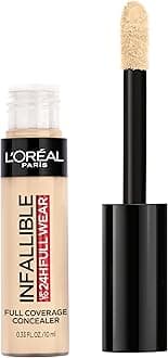Makeup Infallible Full Wear Waterproof Matte Concealer, Full Coverage, Ivory, 0.33 fl. oz.