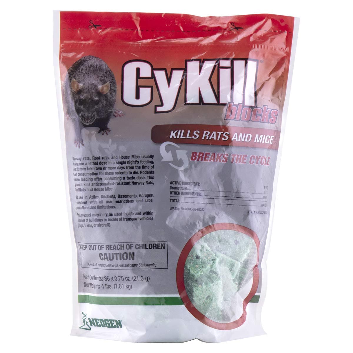 CyKill Blocks 4 Pound Pouch
