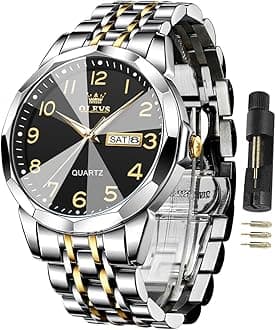 Automatic Watches for Womens Ladies Gold and Silver Stainless Steel Waterproof Date Wrist Watches Luxury Dress Classic Style