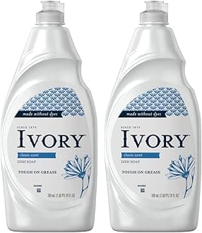 2 Pk. Ivory Classic Scent Dishwashing Liquid Dish Soap 24 Fl. Oz (48 Fl. Oz Total)