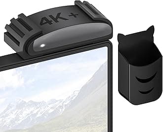 Upgrade Mount for Roku Express 4K, 4K+ Holder for Mounted TV with Remote Holder - Space Saving Streaming Device Mount for Roku Express 4k for Remote Signal Reception