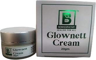 Burnett Homeopathy Glownett Cream for All skin type, helps instant fairness with Saffron Oil