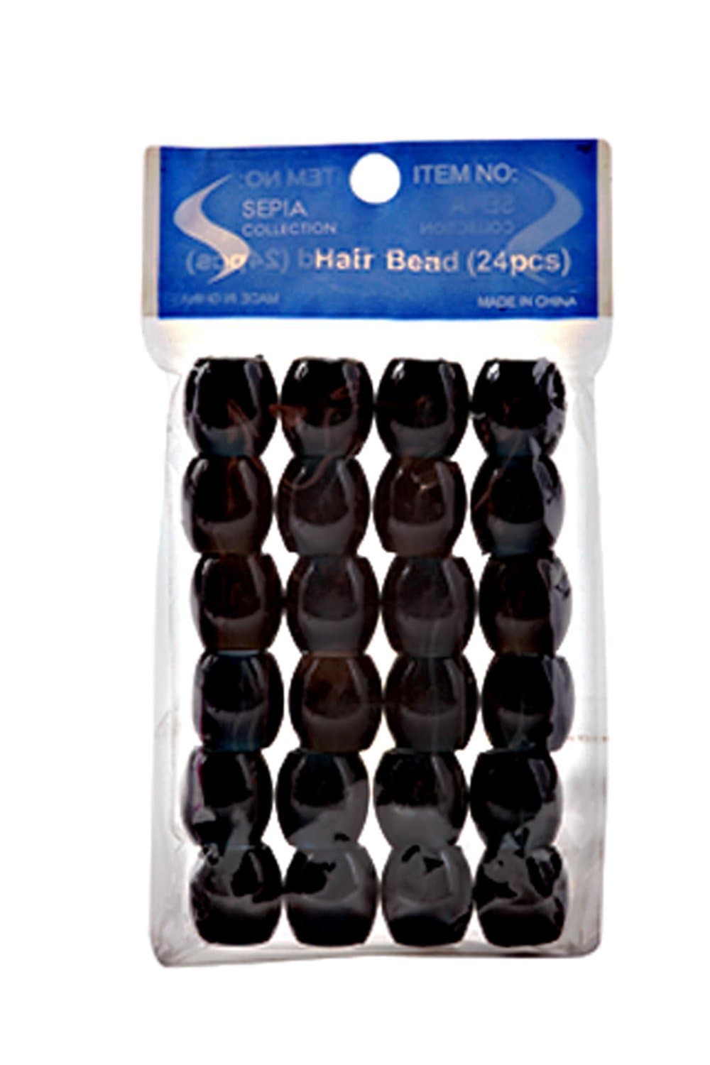 Assorted Transparent Hair Beads