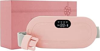 Portable Cordless Heating Pad-Menstrual Heating Pad,Warm Palace Belt For Back Pain With 3 Heat Levels&4 Massage Modes-Back Or Belly Heating Pad For Women&Girl Belly Wrap Belt