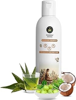 Ayurvedic Shampoo 200ml | With 18 Ayurvedic Herbs in Kashayam | Anti-Dandruff, Anti-Hair Fall, Frizz Control & Root Strengthening | Herbal Shampoo for Men & Women