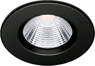 Philips LED Dive Bathroom Spotlight 27K 5.5W [Warm White - Black] IP651. for Wetroom, Bathroom and Kitchen Lighting