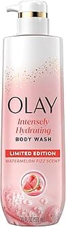 Body Wash for Women, Intensely Hydrating, Pro-Hyaluronic Acid Serum Complex, Renews Moisture, Vitamin B3 Lameller Technology, For All Skin Types, Watermelon Summer Fizz Scent, 20 fl oz