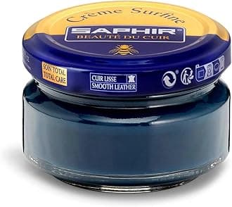 SAPHIR Creme Surfine Pommadier Shoe Polish - Beeswax Cream for Leather Products