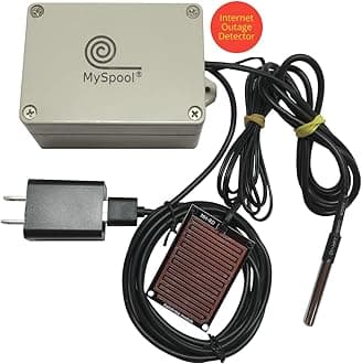 Water and Temperature Alert with Text Message and email Notifications Plus Internet Outage Detector