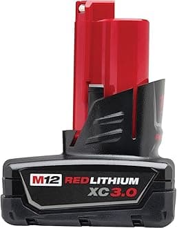 Milwaukee M12 XC High Capacity 3.0 AH REDLITHIUM Battery (48-11-2402)