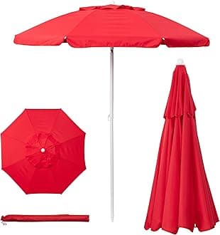 Picnic Time Portable Canopy Outdoor Umbrella