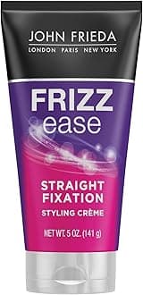 John Frieda Frizz-Ease Straight Fixation Smoothing Creme for Unisex - 5 oz