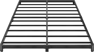 Yicensen 4 Inch Low Profile King Bed Frame with Rounded Corner Legs Heavy Duty Metal King Size Platform Bed Frame No Box Spring Needed, Easy Assembly, Noise Free, Black.