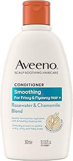 Scalp Soothing Haircare Smoothing Conditioner, Rosewater & Chamomile Blend, Colloidal Oat, Frizzy & Flyaway Hair, Soothes Dry, Itchy & Flaky Scalp, Clinically Proven, Sulfate Free, 300ml