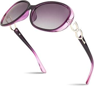 Polarized Sunglasses for Women Oversized Sun Glasses Fashion Shades SUNIER S85